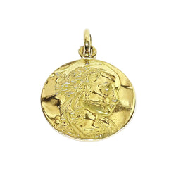 Médaille en or jaune