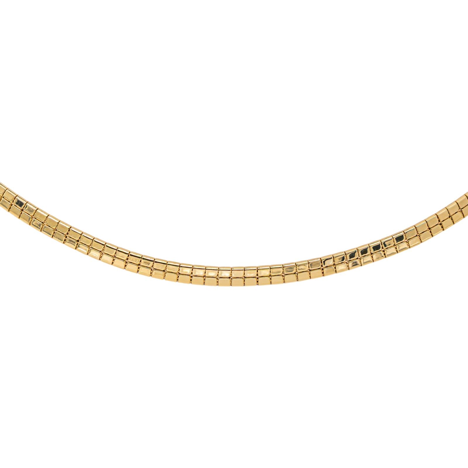 Collier Maille oméga Or jaune