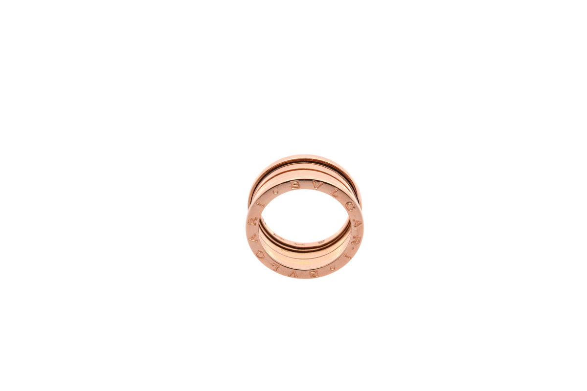 Bague Bandeau BULGARI B.Zéro1" en or rose