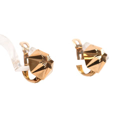 Boucles d'oreilles Dormeuses en or jaune
