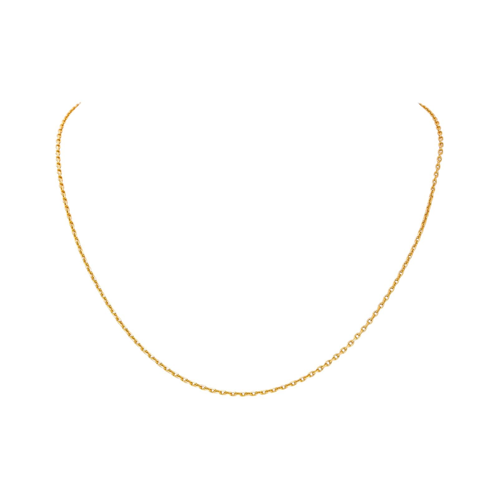 Collier Chaîne en or jaune