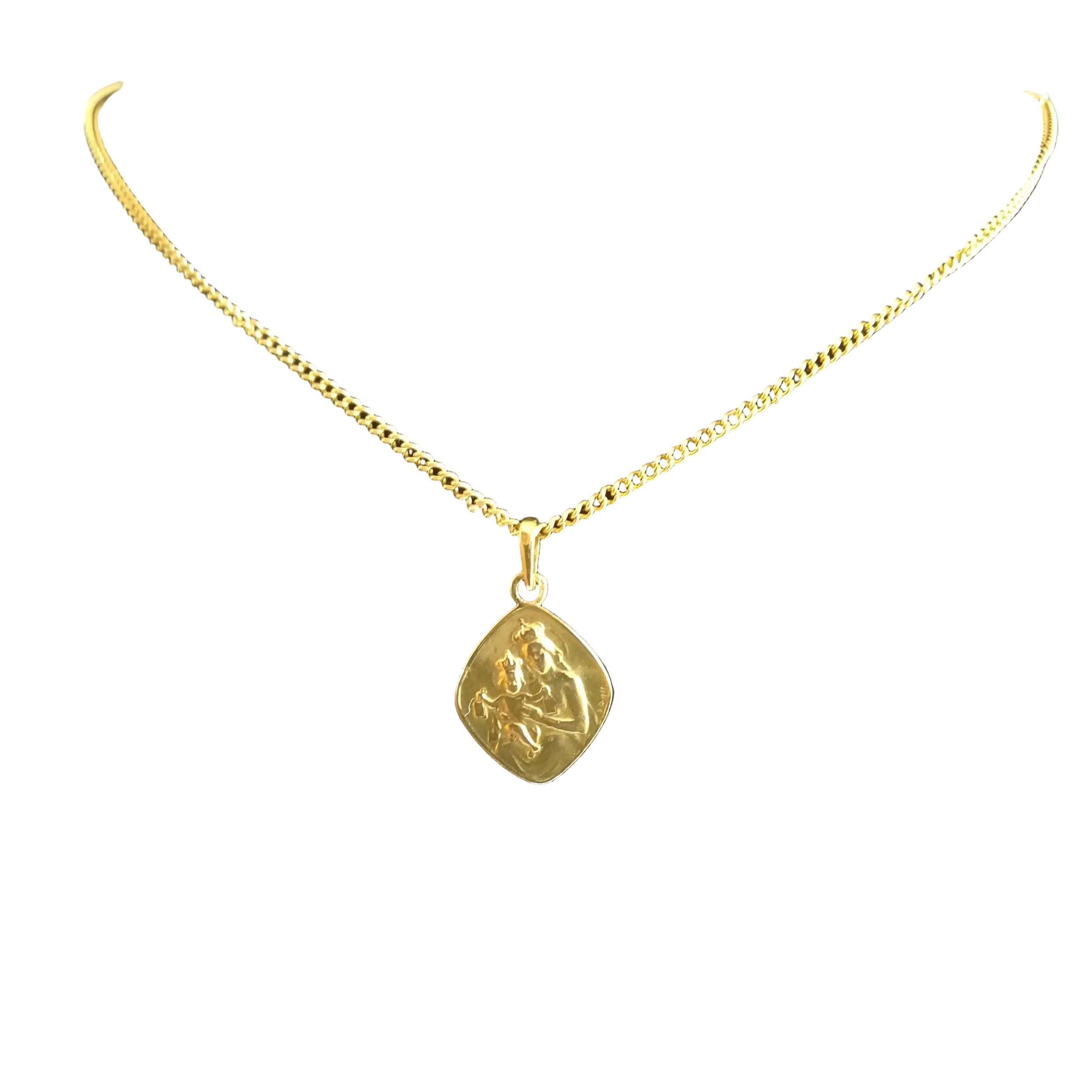 Médaille en or jaune