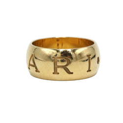 Bague Bandeau BULGARI "Monologo" en or jaune