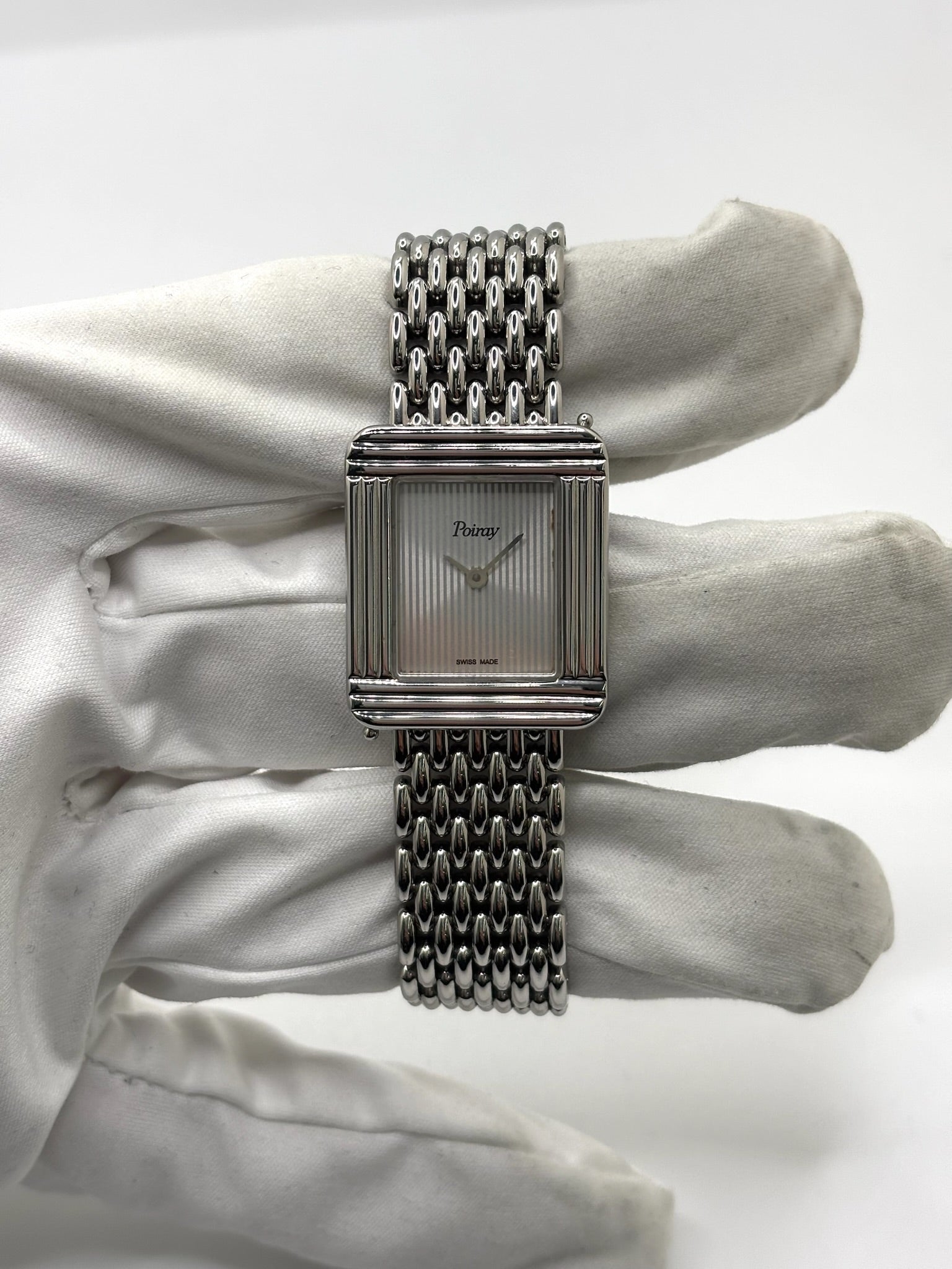 Montre POIRAY "Ma Première" en acier