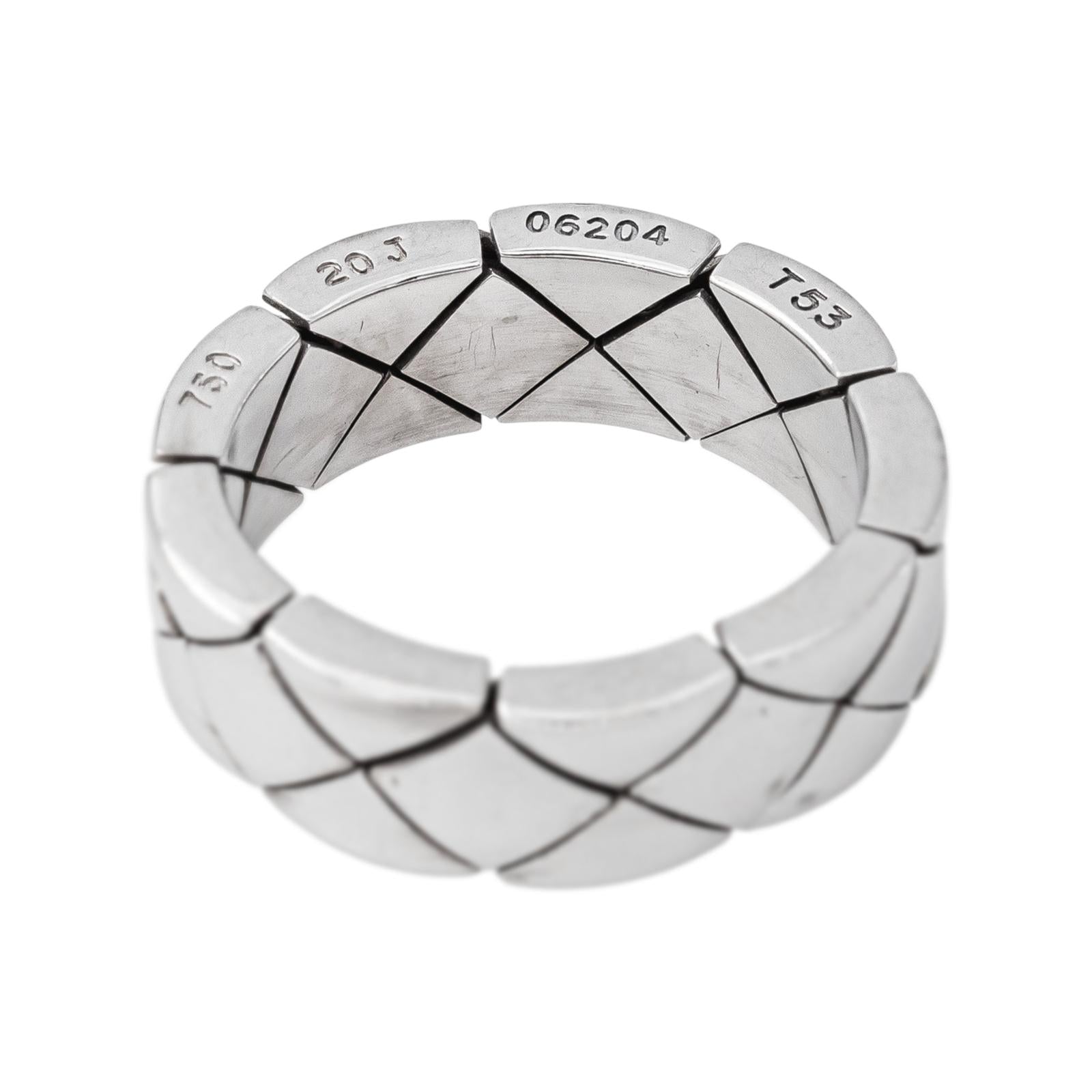 Chanel Bague Coco Crush Or blanc