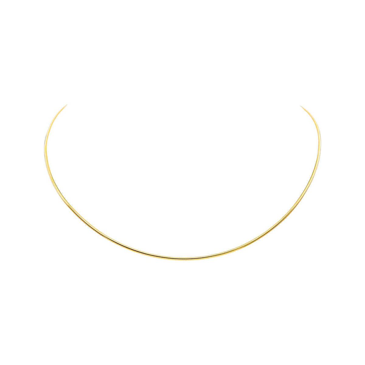 Collier Maille omega Or jaune