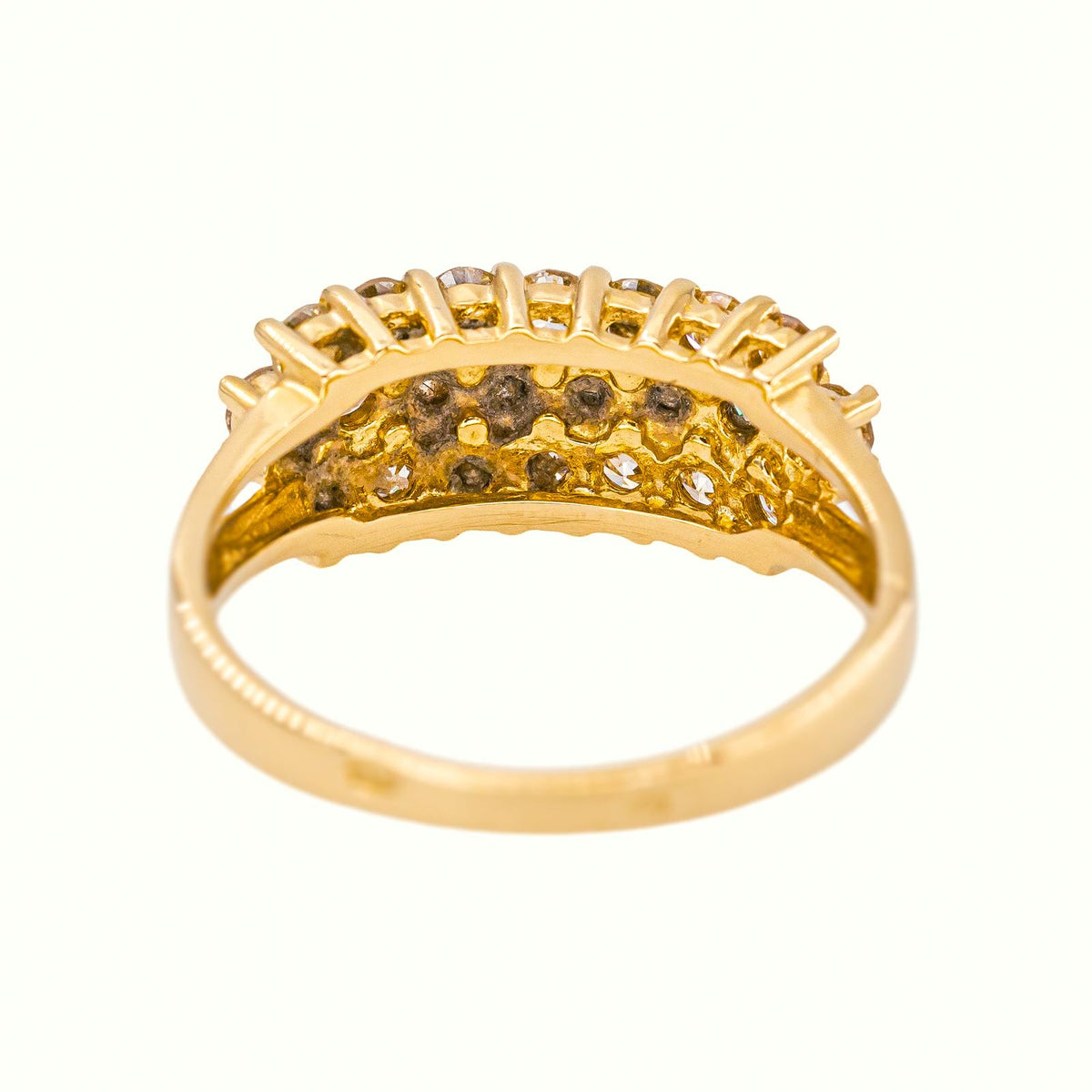 Bague Or jaune  Diamant