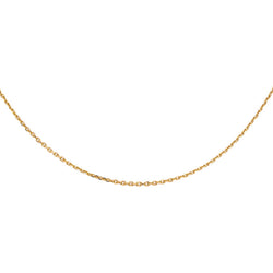 Collier Maille forçat Or jaune