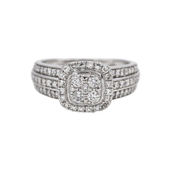 Bague Or blanc Diamant