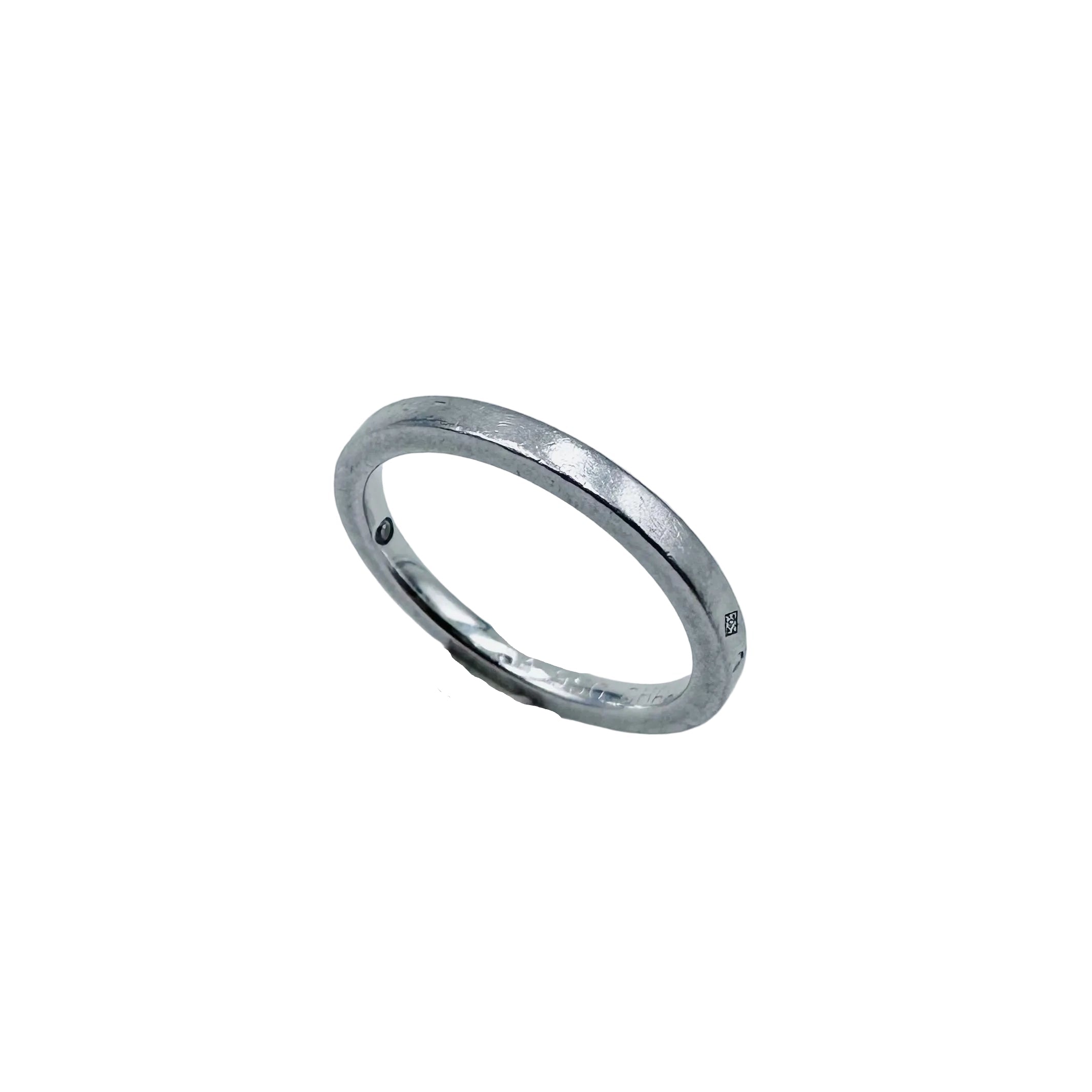 Bague Alliance CHAUMET "Les Éternelles" en platine et diamant