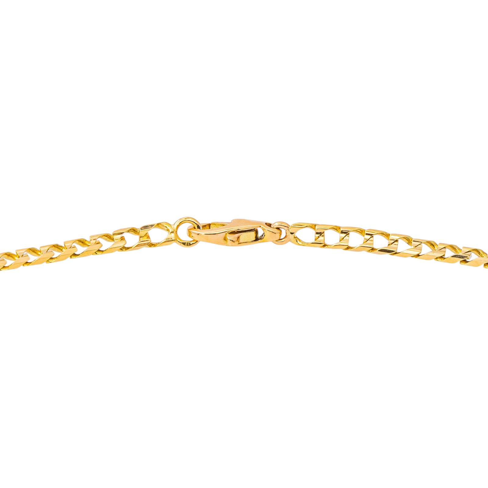 Collier Maille Gourmette Or jaune