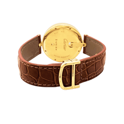 Montre Cartier, "Captive", or jaune et diamants.