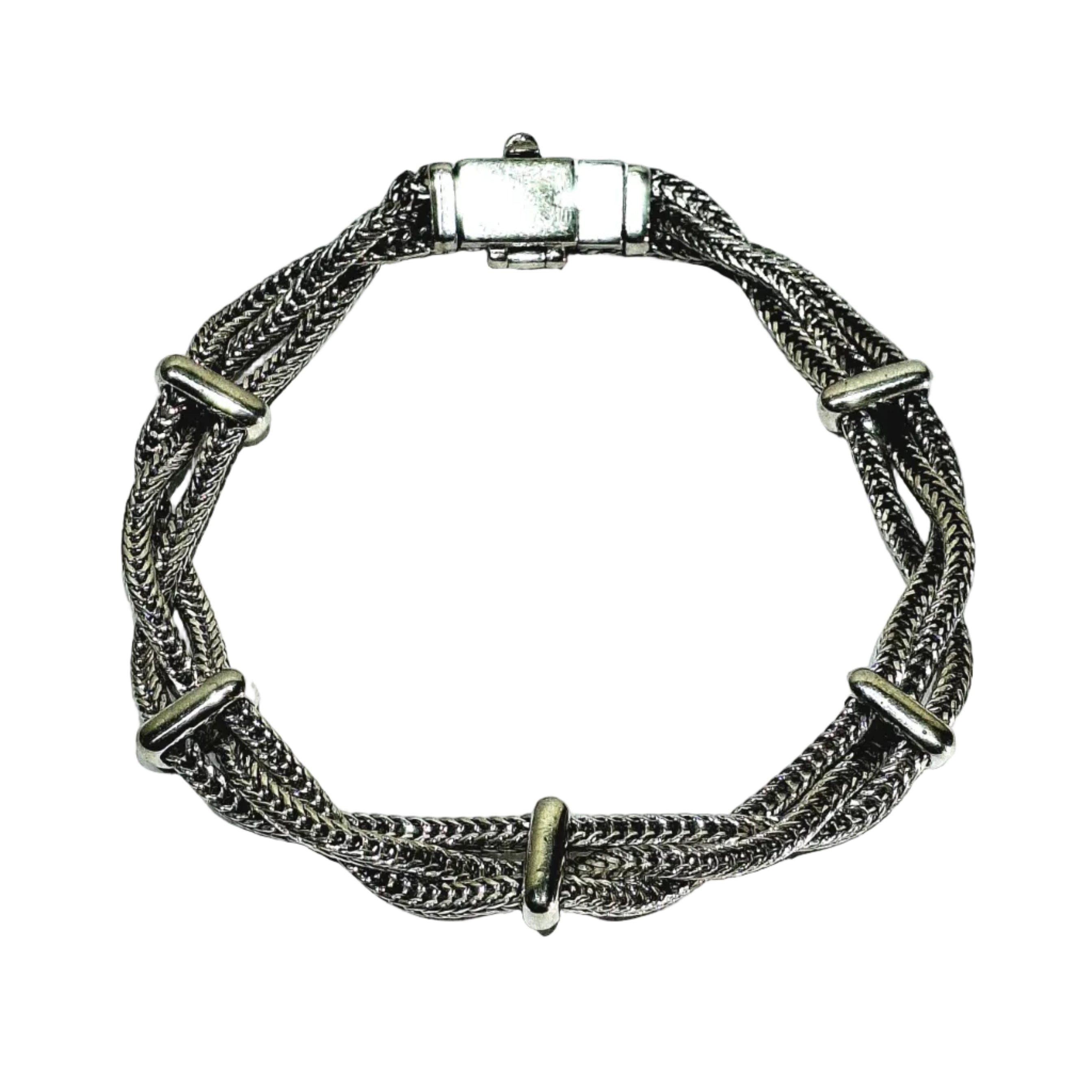 Bracelet Maille HERMÈS en argent