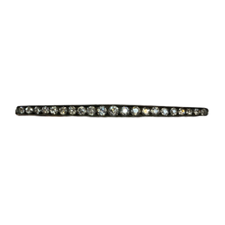 Broche Barrette en or blanc, platine et diamants