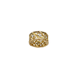 Bague DIOR "My Dior" GM en or jaune et diamants
