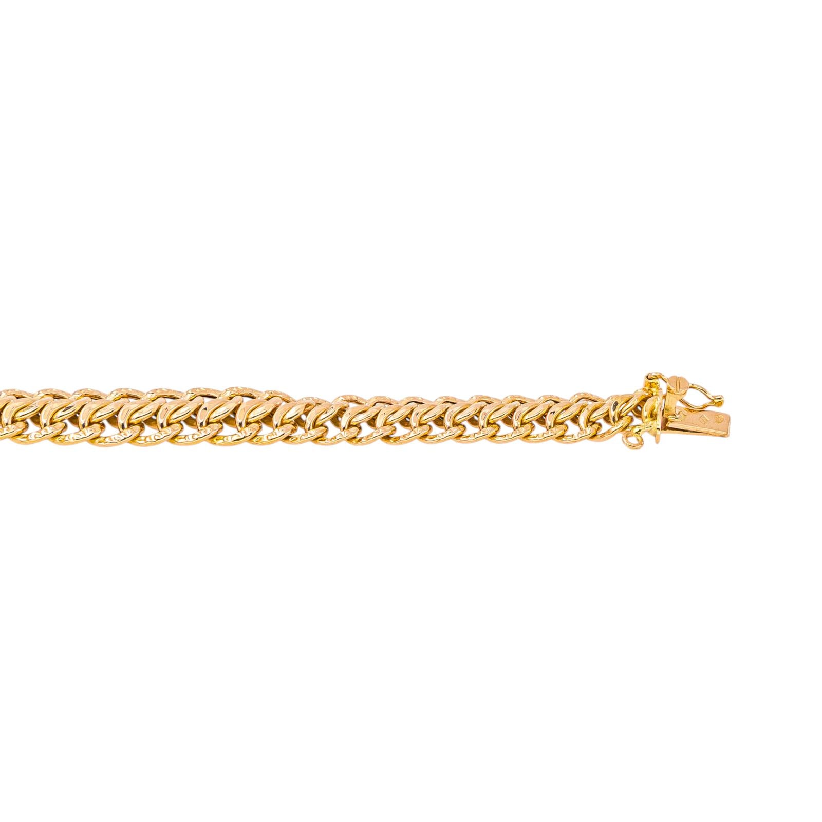 Collier Maille en or rose