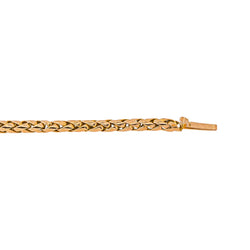 Collier Maille tressée Or rose