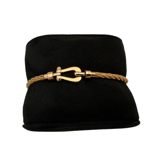 Bracelet FRED "Force 10" PM en or rose