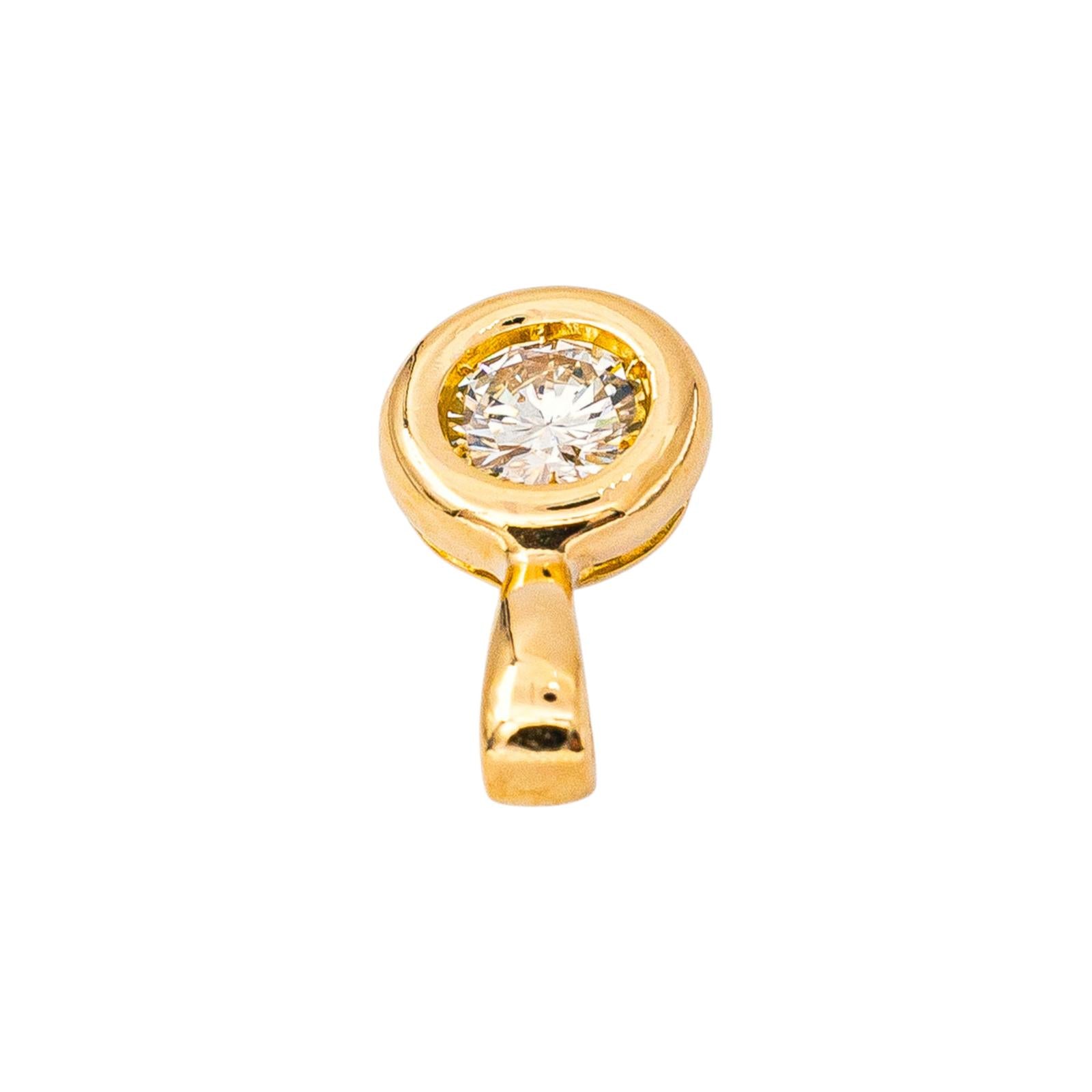 Pendentif Or jaune Diamant
