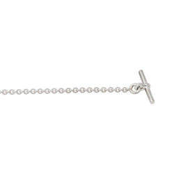 Hermès Collier Maille forçat Ex-Libris Argent