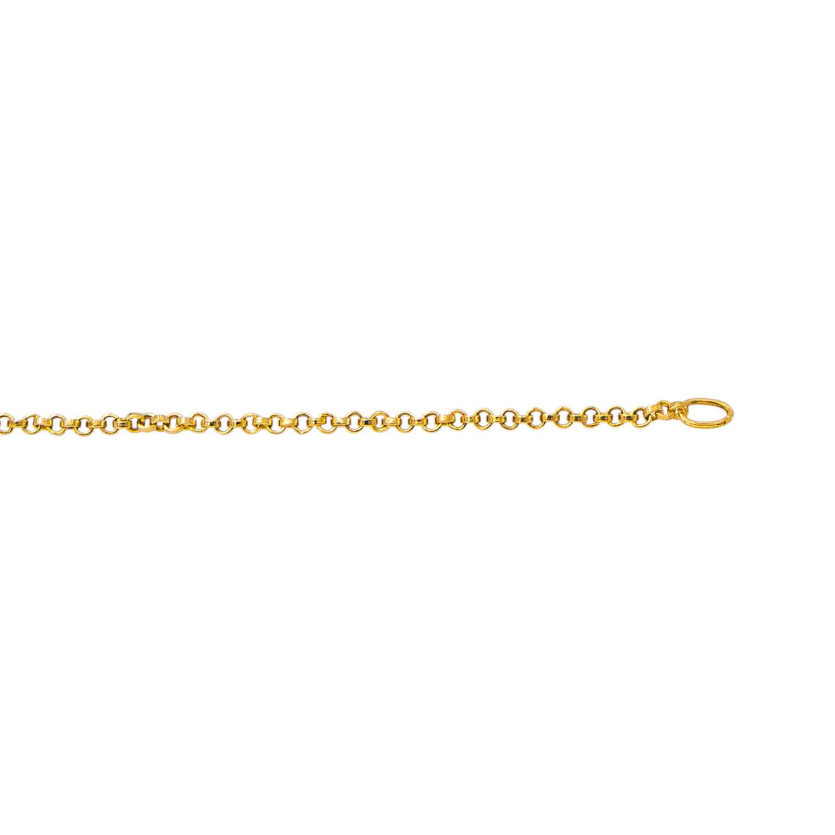 Collier maille Forçat Or jaune