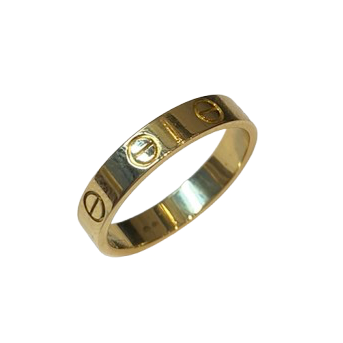 Bague Alliance Love PM en or jaune