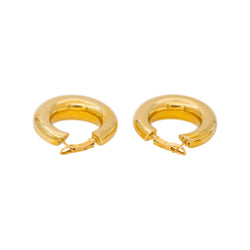 Chaumet Boucles d'oreilles Créoles  Or jaune