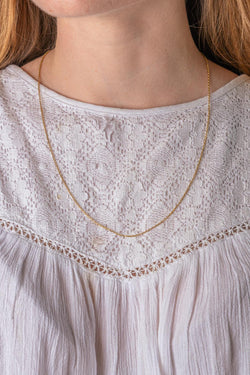 Collier Maille Forçat Or jaune