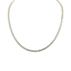 Collier Rivière en or blanc et diamants