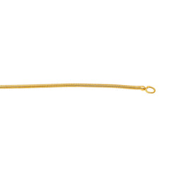 Collier Maille Serpent Or jaune