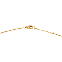 Cartier Collier Trinity Or jaune Saphir rose