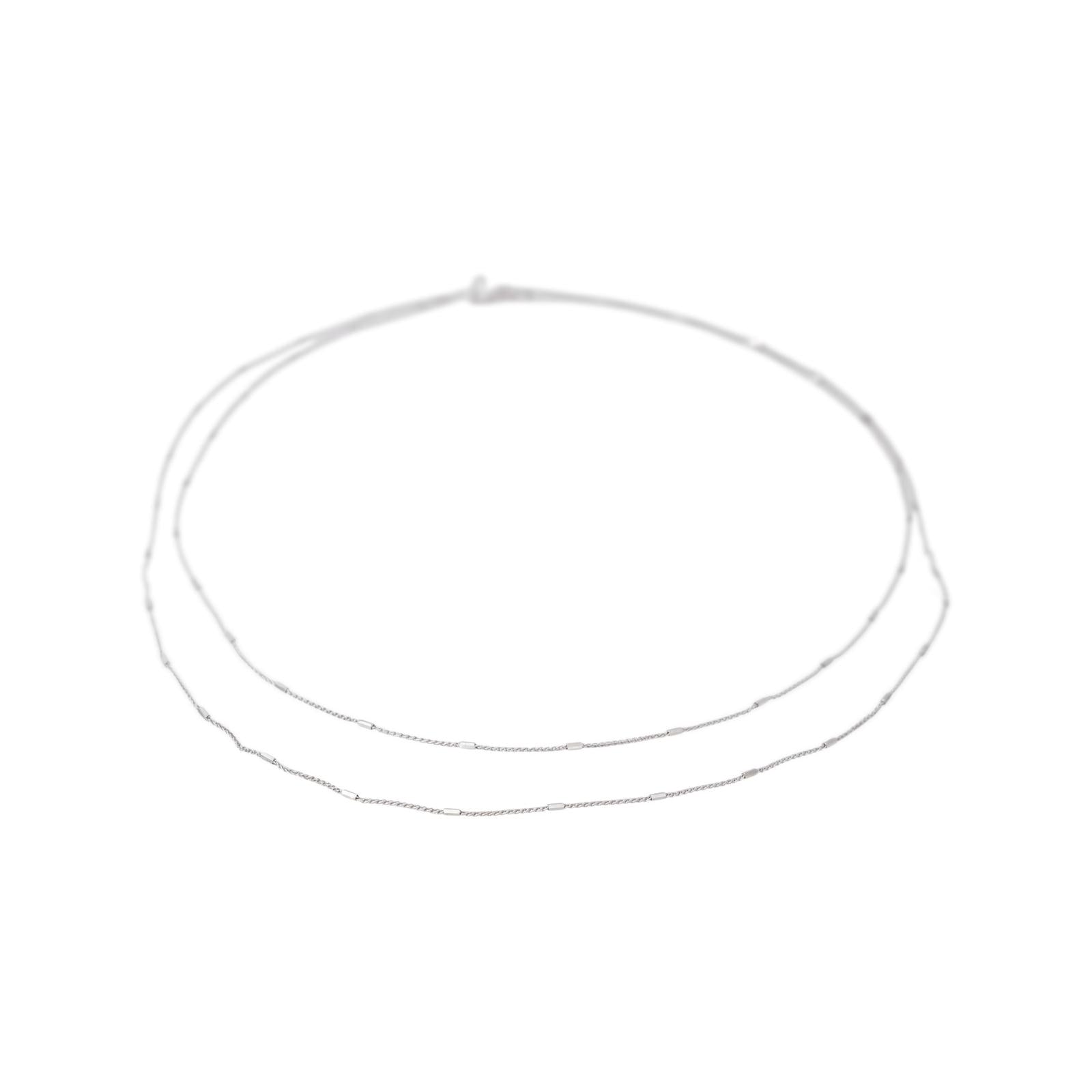 Collier Or blanc