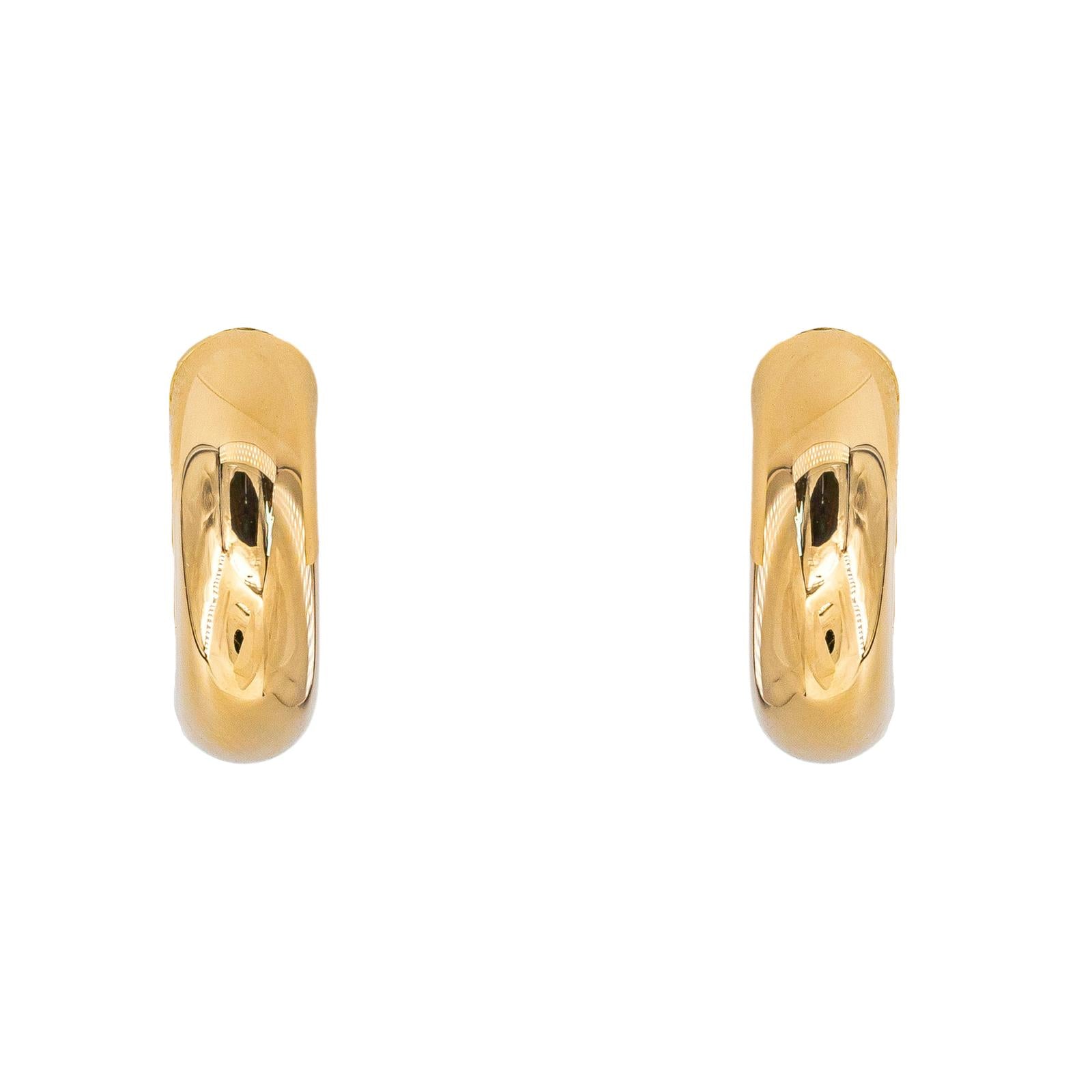 Boucles d'oreilles Créoles Or jaune
