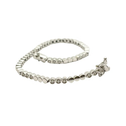 Bracelet Ligne en or blanc et diamants