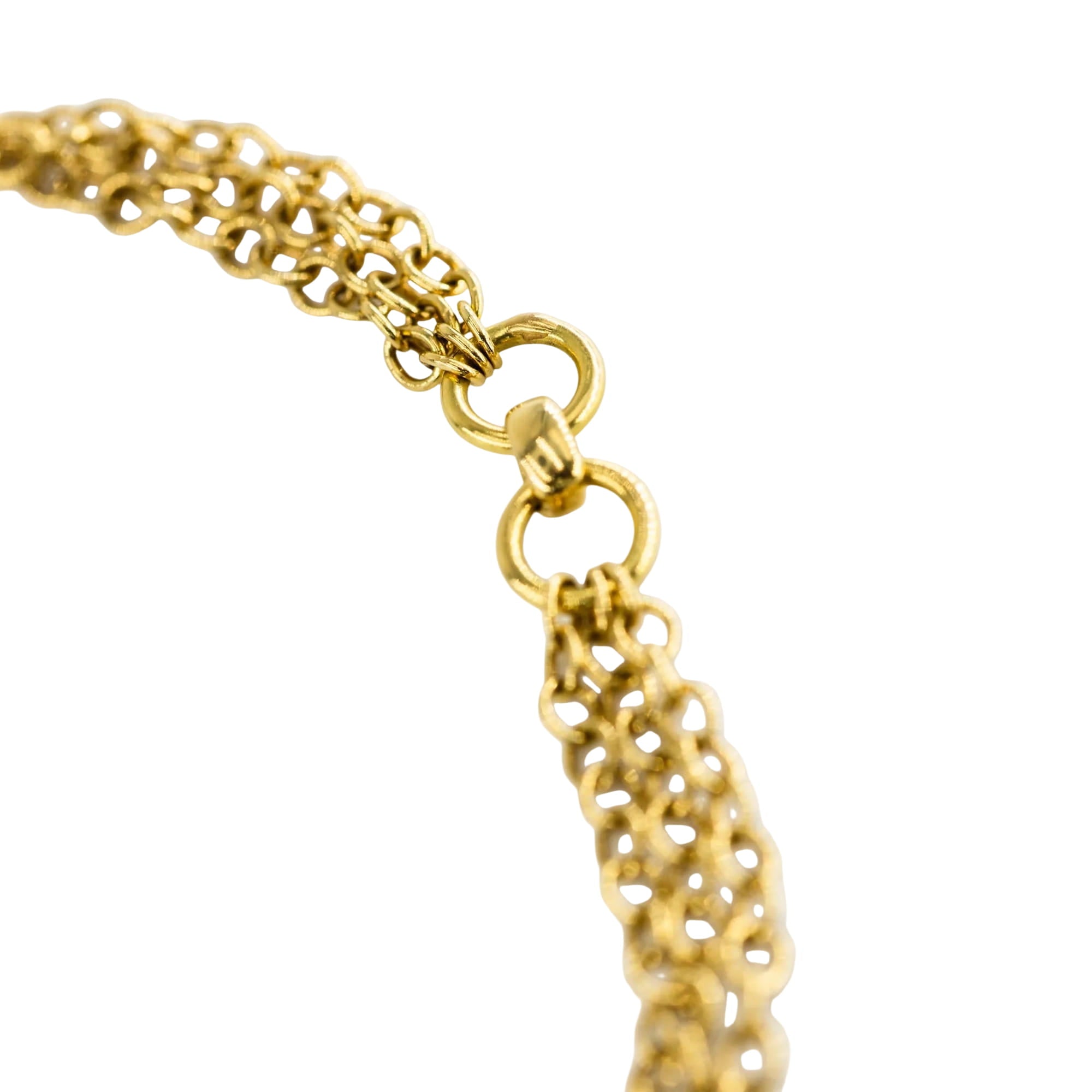 Collier Pendentif O.J. PERRIN "Coeur Légendes" en or jaune