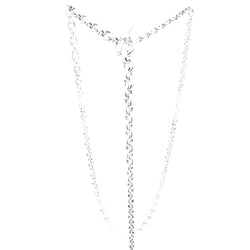 Collier Sautoir HERMÈS "Crescendo" en argent