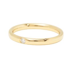 Bague Alliance POMELLATO "Lucciole" en or jaune et diamant
