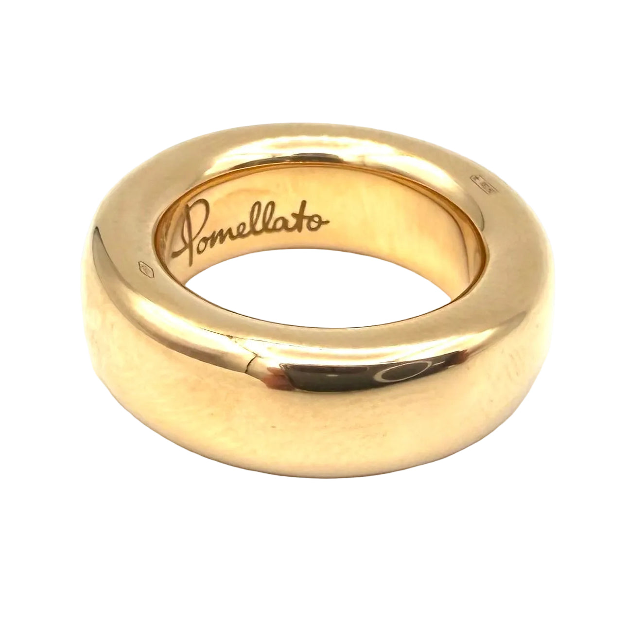 Bague Jonc POMELLATO "Iconica Slim" en or rose