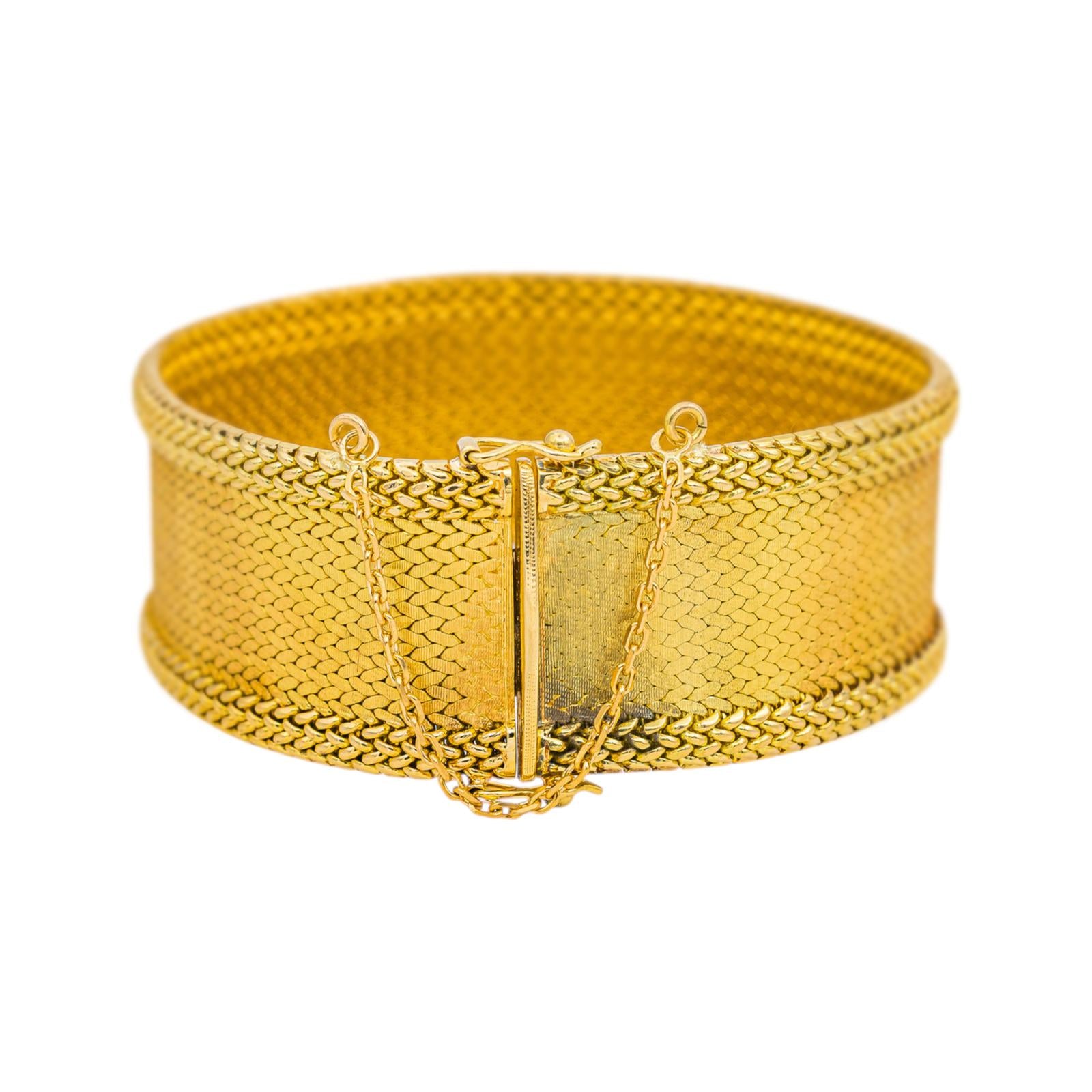 Bracelet Manchette Or jaune