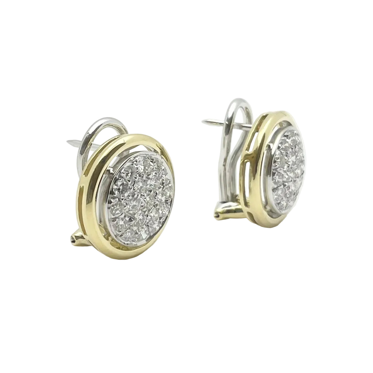 Parure en or blanc, or jaune et diamants