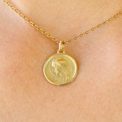 Médaille en or jaune