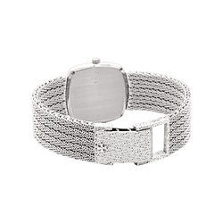 Montre Femme Vacheron Constantin, or blanc et diamants.
