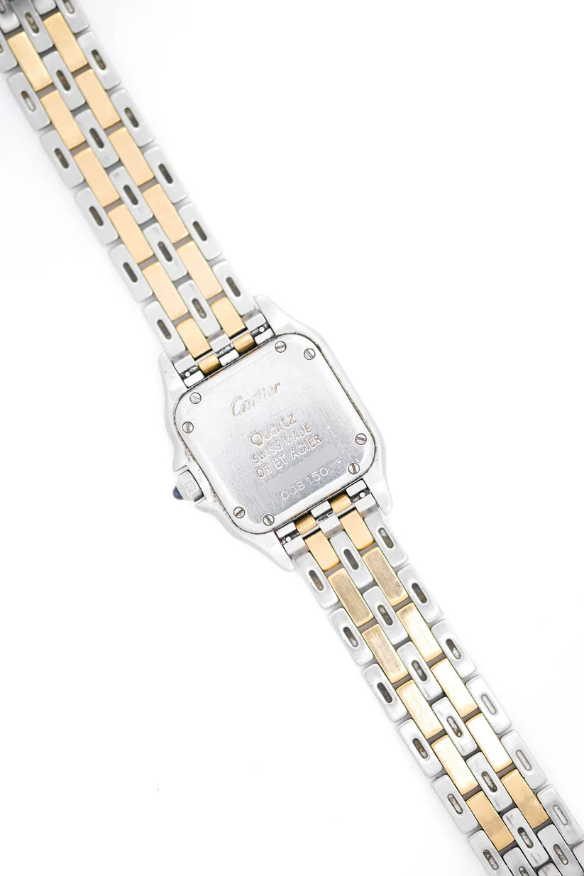 Montre CARTIER Panthère en or jaune et acier