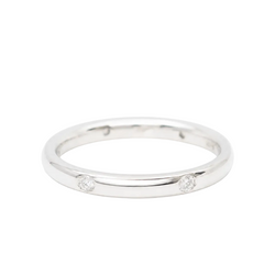Bague Alliance POMELLATO "Lucciole" en or blanc et diamant