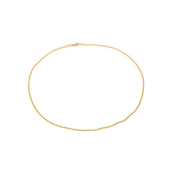 Collier Maille boule Or jaune