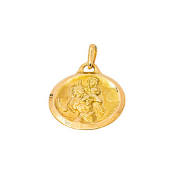 Augis Pendentif Médaille  Or jaune