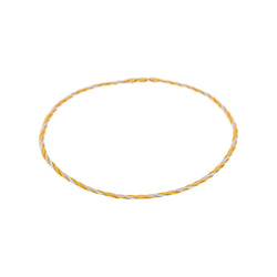 Collier Maille miroir Or rose