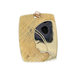 Médaille en or jaune