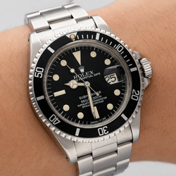 Montre ROLEX "Submariner" en acier