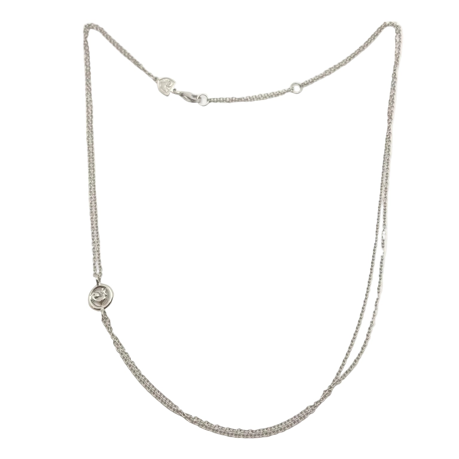 Collier Chaîne CHANTECLER en or blanc